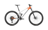 MONDRAKER Raze Carbon R, racing silver/orange, 2025